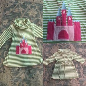 Baby girl castle tunic